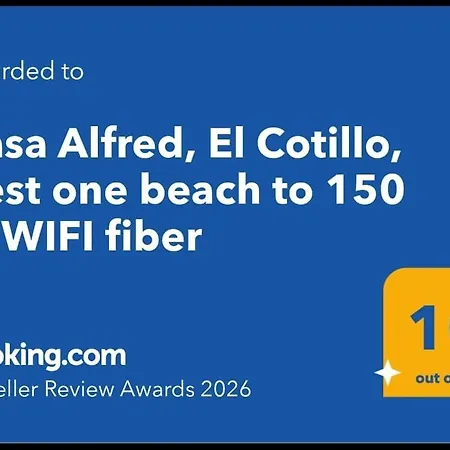 Dom wakacyjny Casa Alfred, El Cotillo, One To 150 M Wifi Fiber